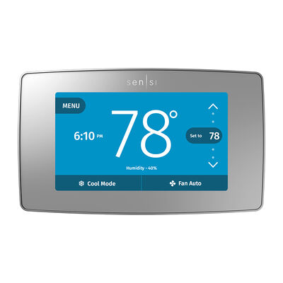 Sensi Touch smart thermostat Silver